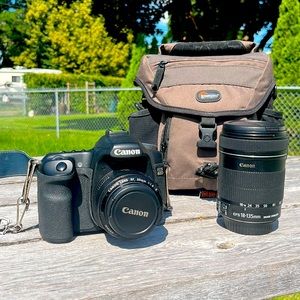 Canon EOS 40D DSLR Camera with Lenses